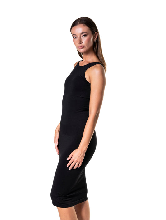 Vestido sin mangas Shapewear Maxi