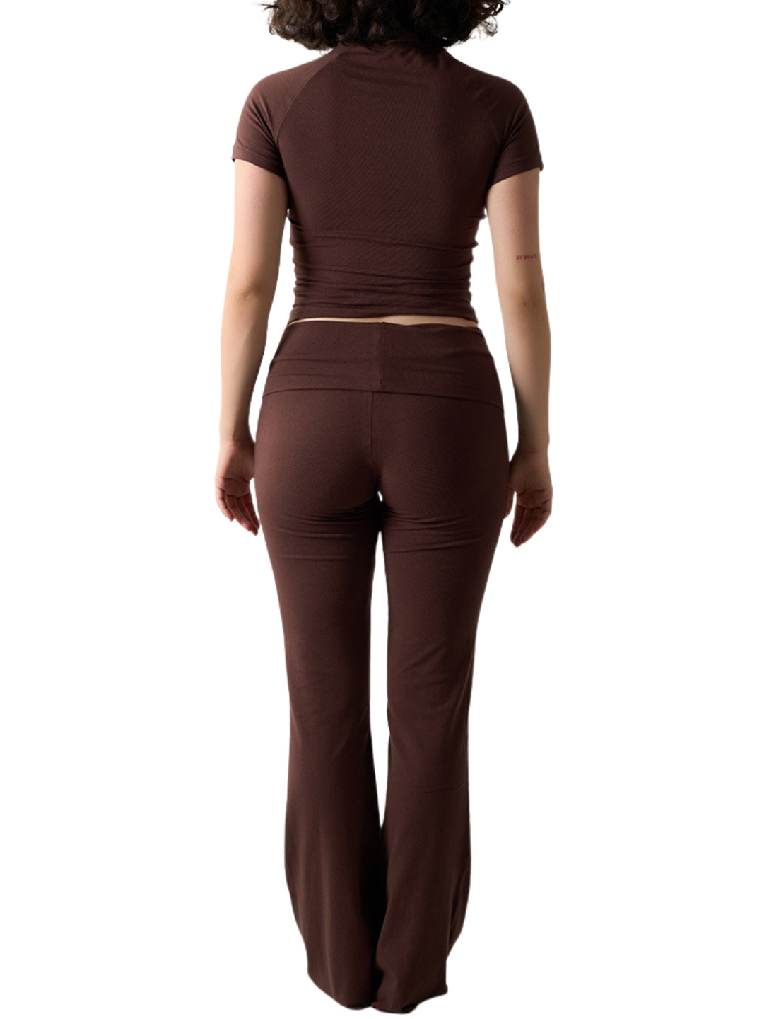Conjunto Esencial de Ropa Cómoda Elástica