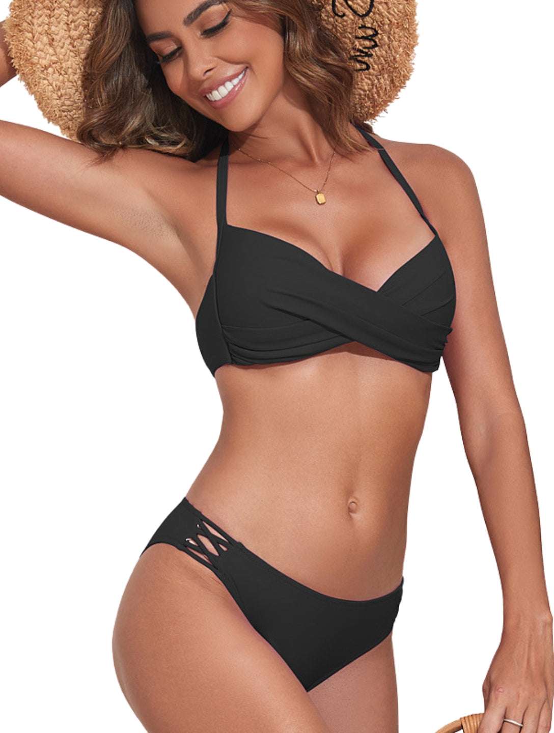 Conjunto de bikini Twist & Lift Halter