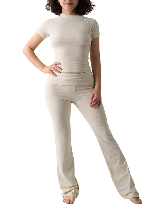 Conjunto Esencial de Ropa Cómoda Elástica