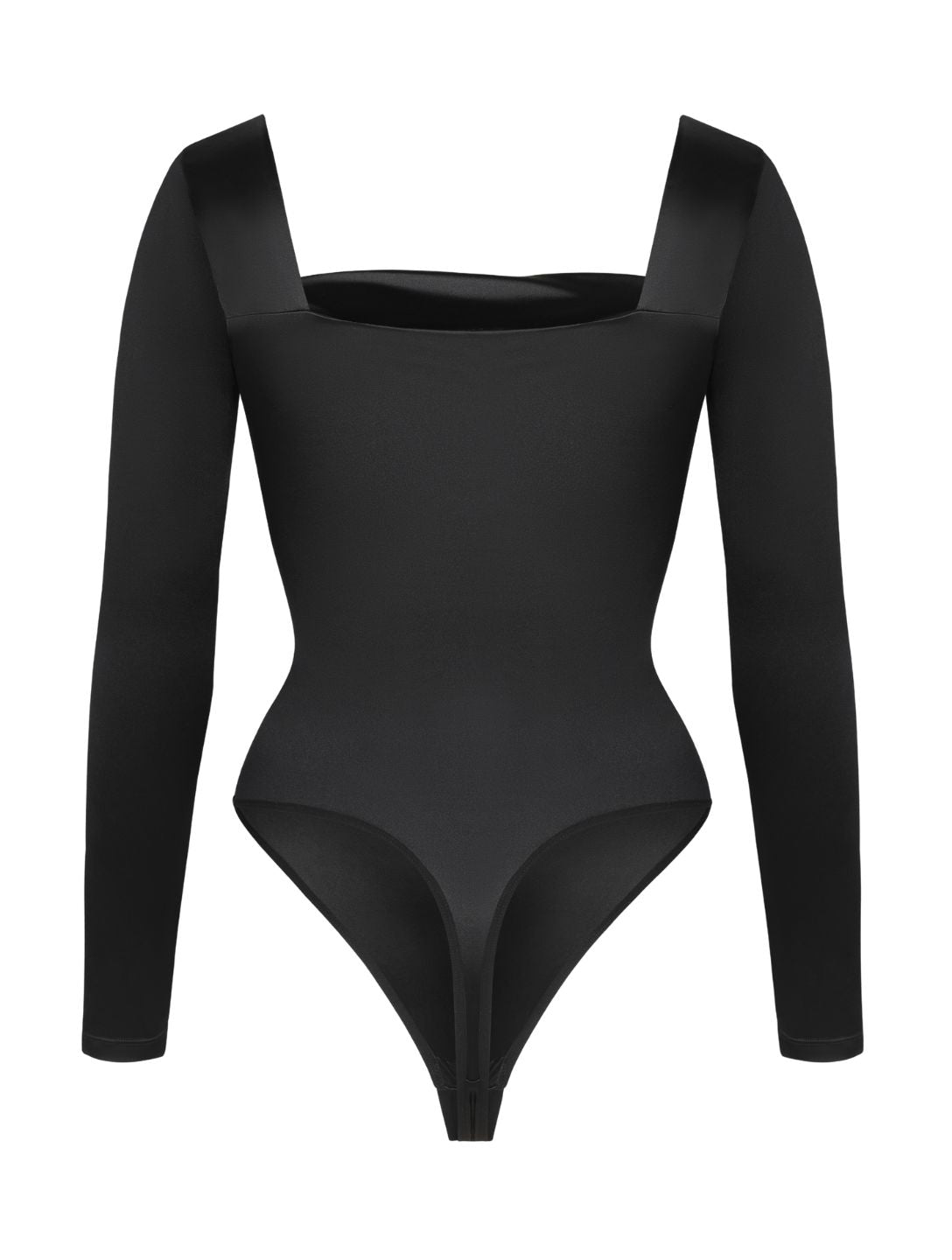 Body de satén con escote cascada
