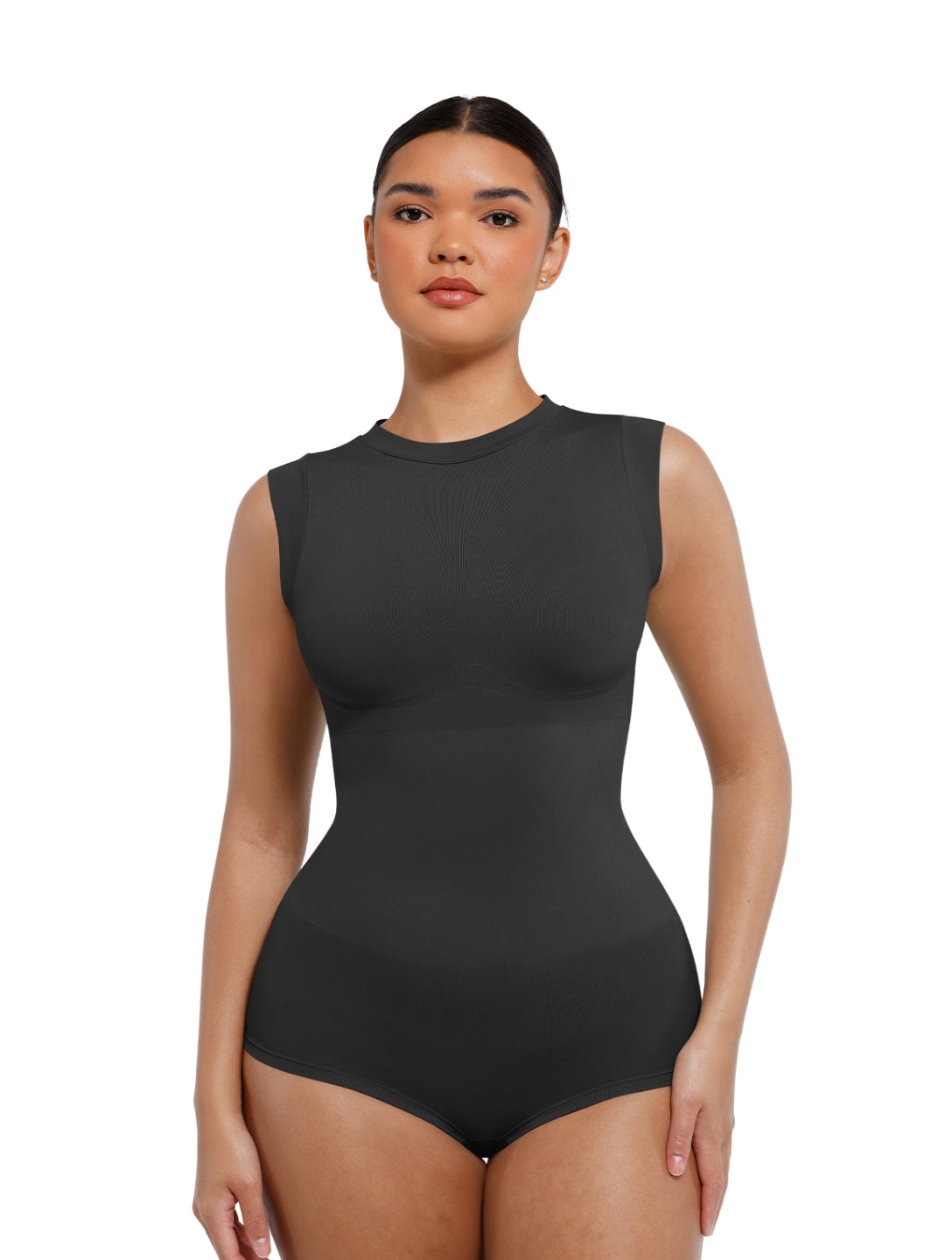 Body sin Mangas de Cuello Alto