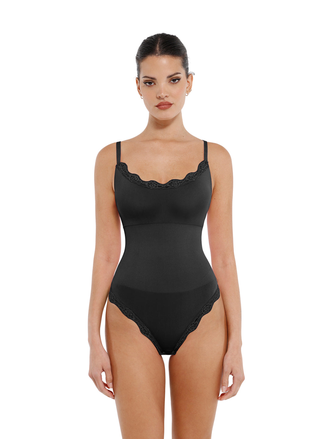 Body Tanga de Encaje sin Costuras