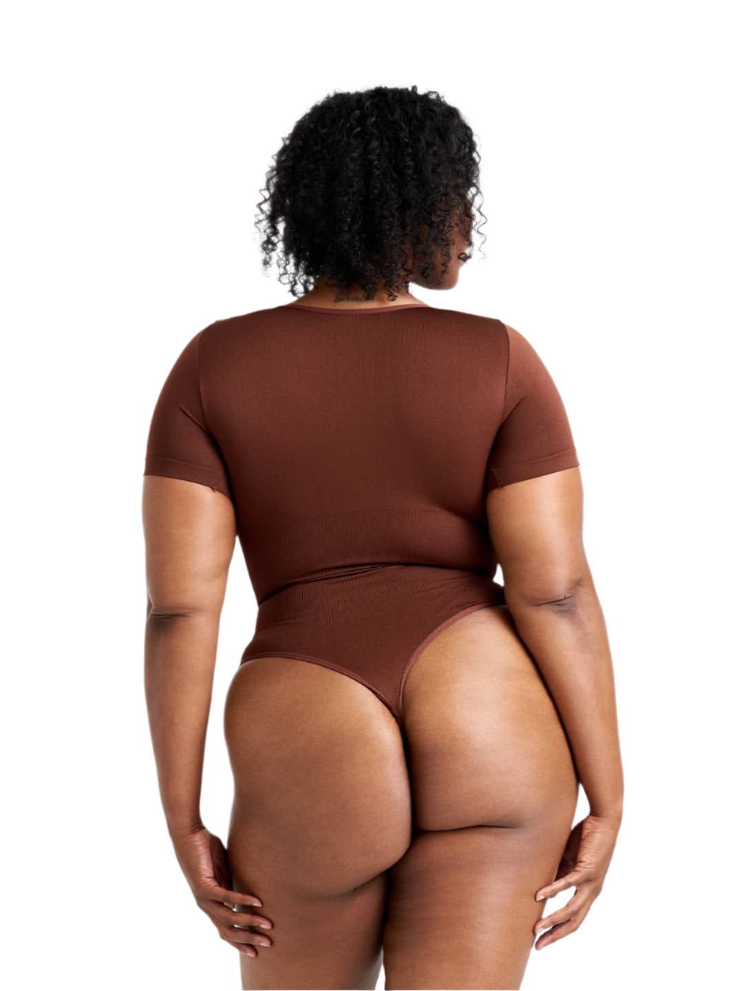 Body con tanga y escote cuadrado