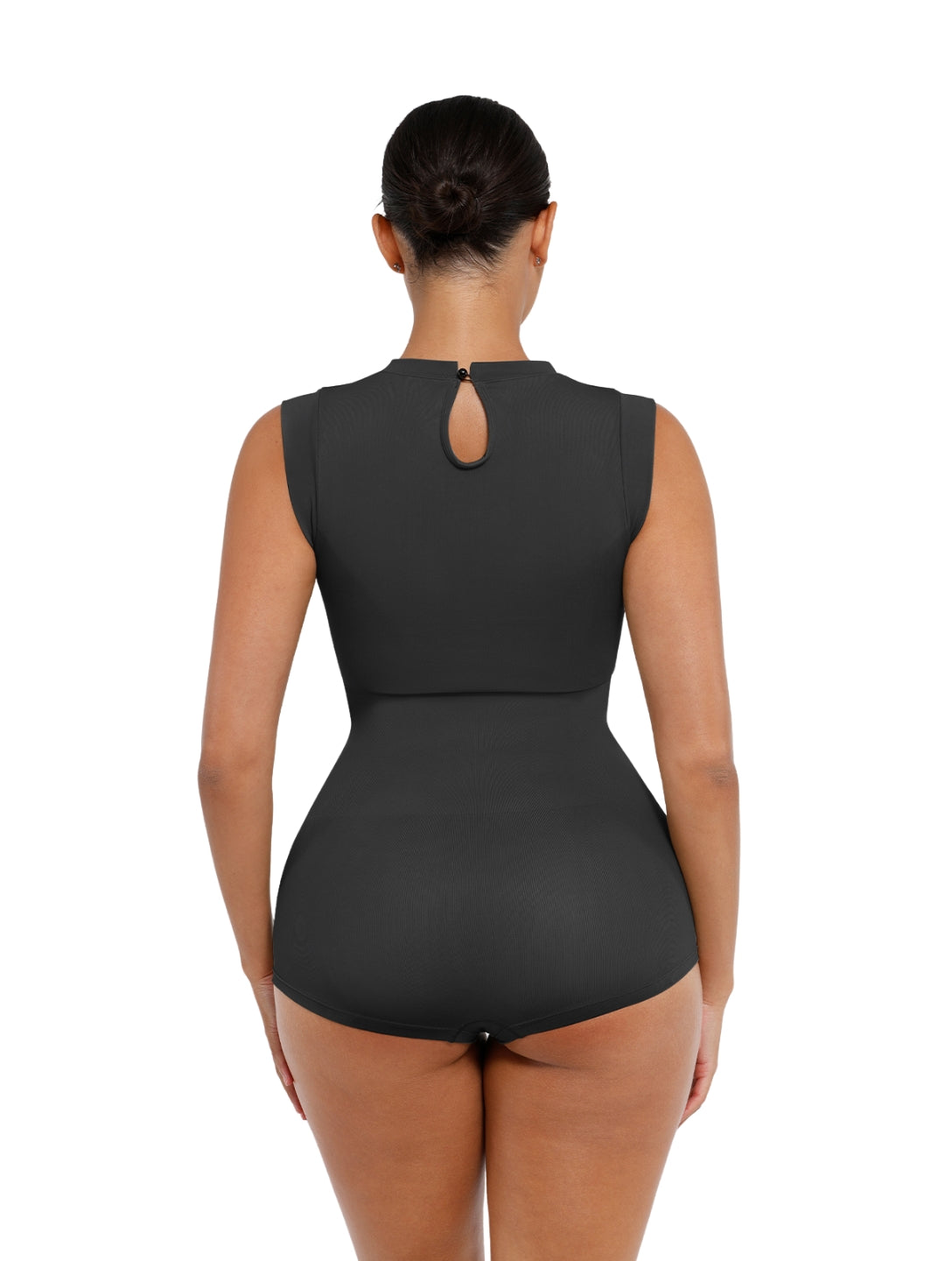 Body sin Mangas de Cuello Alto