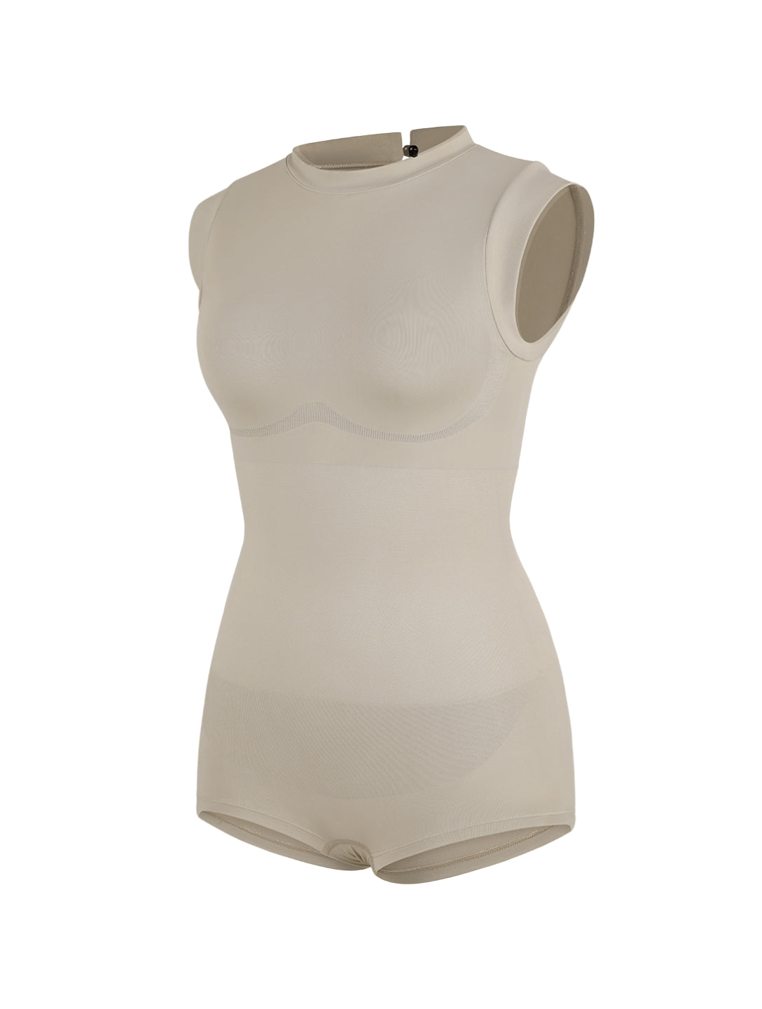 Body sin Mangas de Cuello Alto