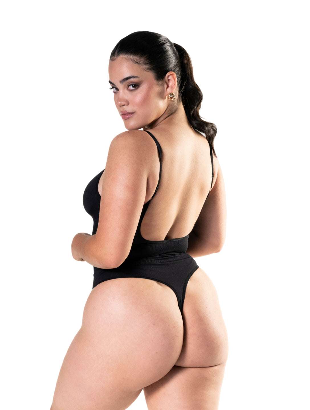 Body de espalda baja con tanga
