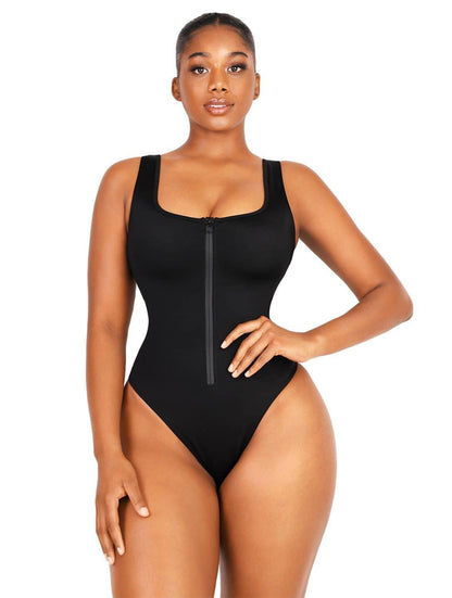 Traje de baño con cremallera Sculpting