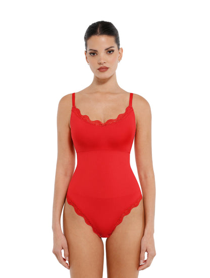 Body Tanga de Encaje sin Costuras