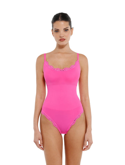 Body Tanga de Encaje sin Costuras